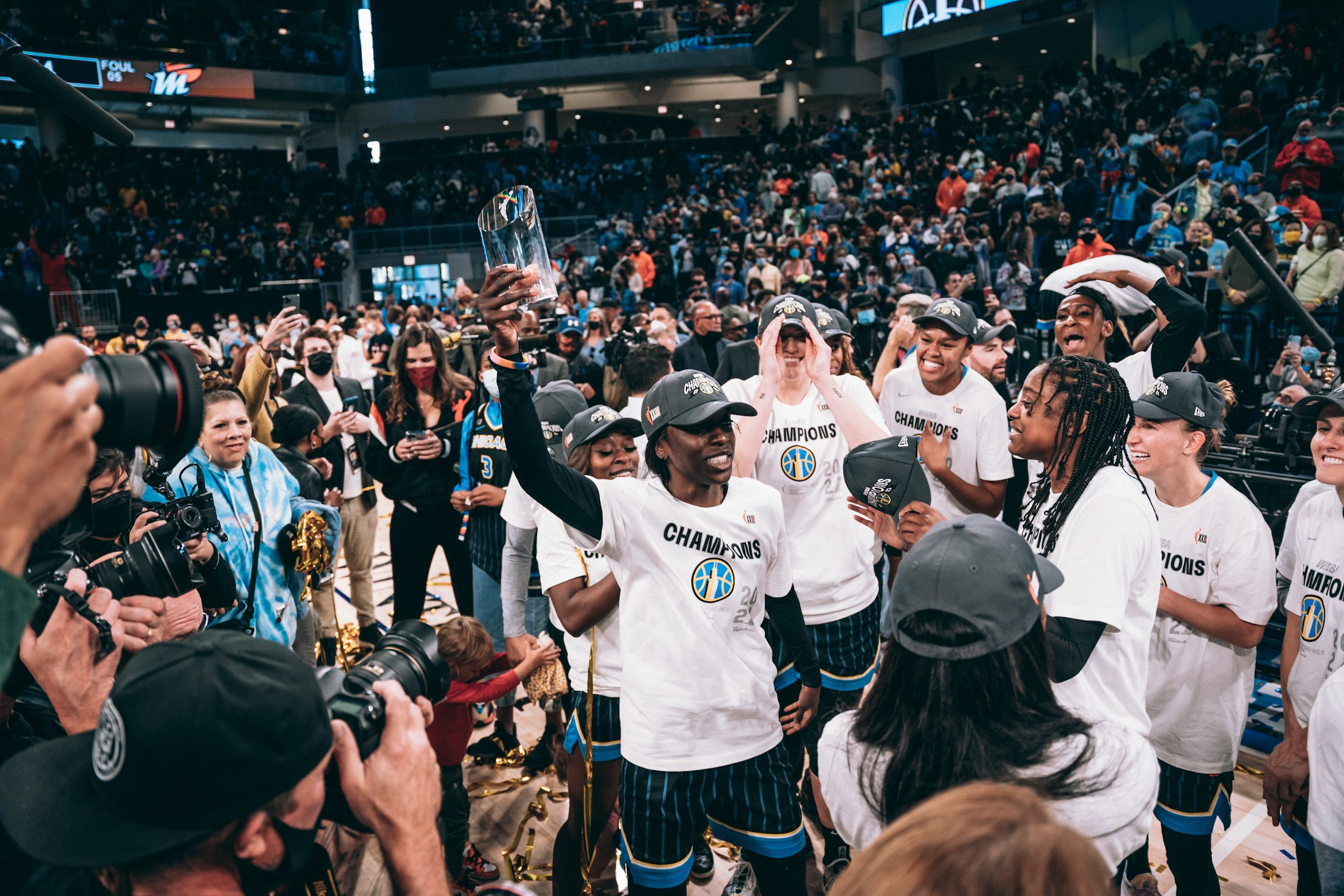 Kahleah Cooper, tras el éxito / WNBA