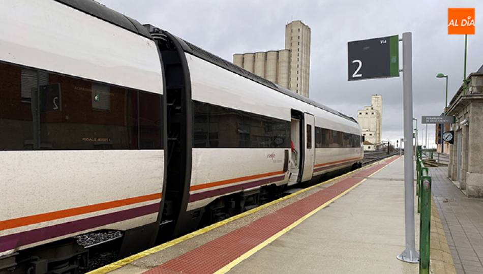 Estación de trenes de Salamanca. Foto de archivo