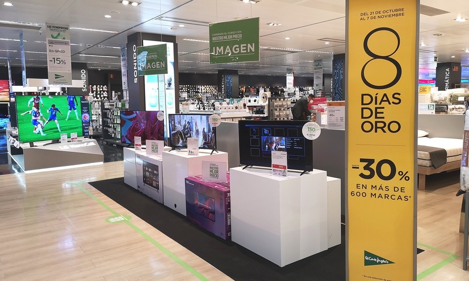 Ocho Días de Oro en El Corte Inglés, desde este jueves