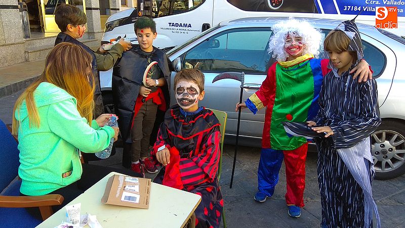 Fiesta de Halloween para los vecinos de Linares de Riofrío