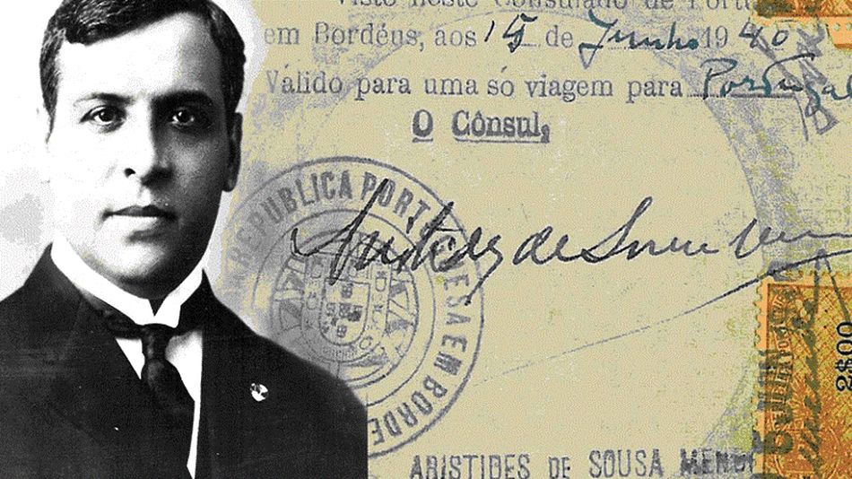 Aristides de Sousa Mendes, cónsul portugués en Burdeos entre 1938 y 1940