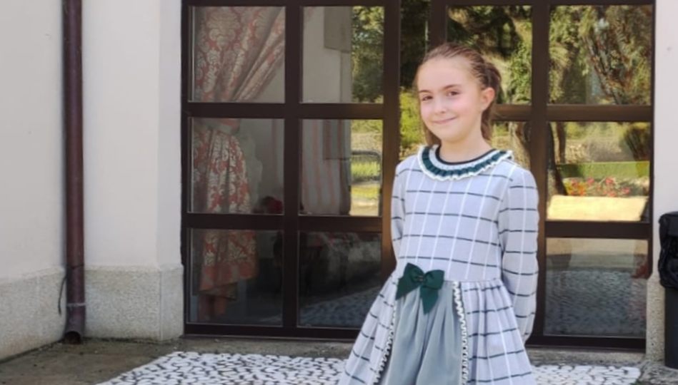 Cayetana celebra su octavo cumpleaños en Vitigudino