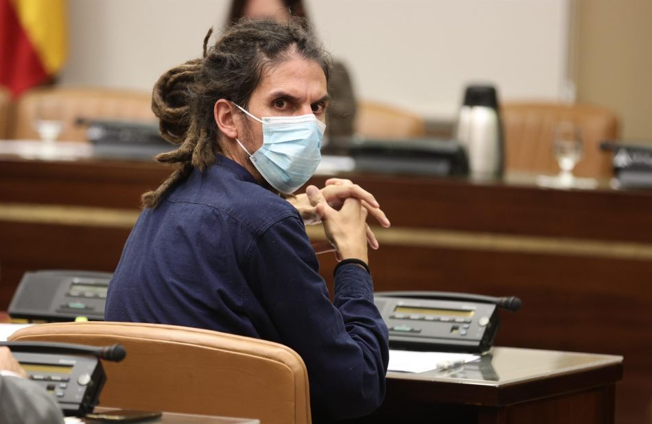 El ex secretario de Organización y diputado de Unidas Podemos Alberto Rodríguez - Eduardo Parra - Europa Press