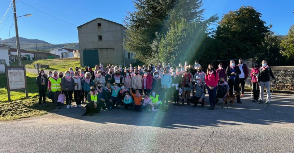 Participantes en la Ruta Solidaria al Pico Cervero - Ayto. Guijuelo