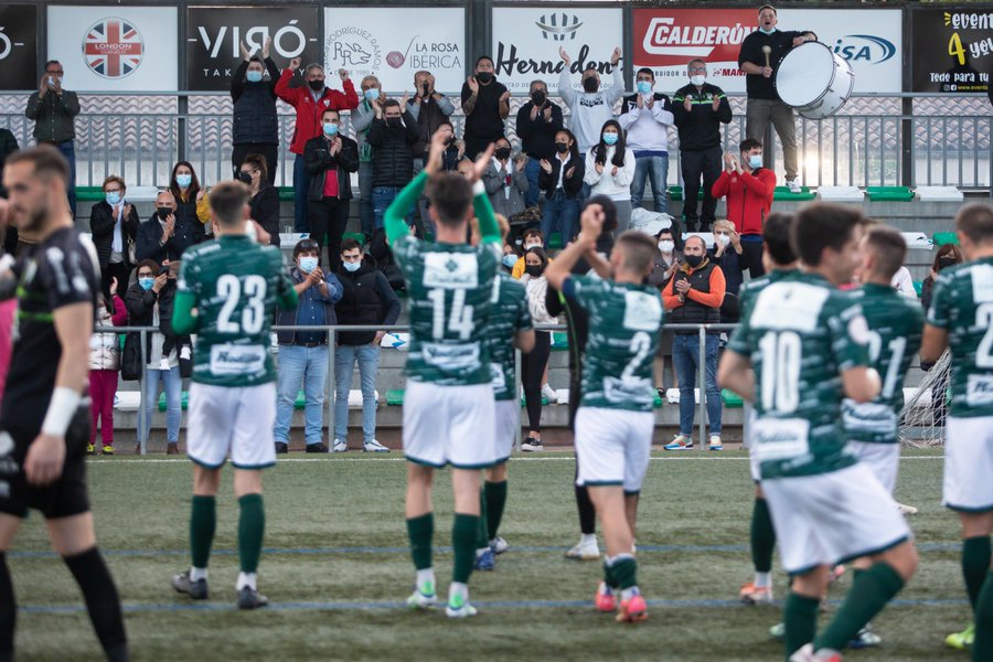 El Guijuelo, en su estadio / CD Guijuelo