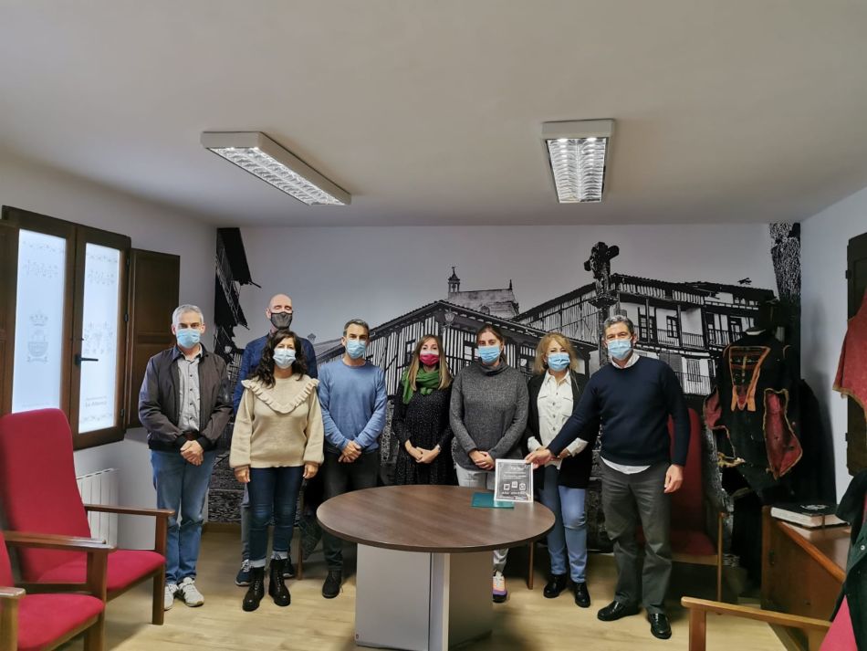 Firma del convenio FID en el Ayuntamiento de La Alberca - Ayto. Alberca