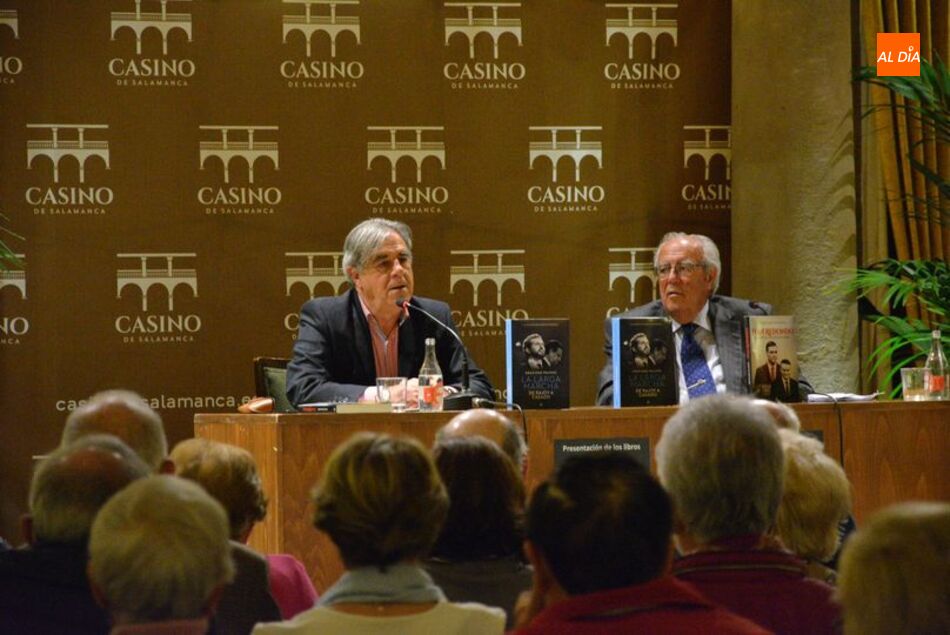 Presentación del libro del periodista Graciano Palomo en el Casino de Salamanca