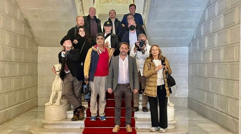 Visita de localizadores audiovisuales a Salamanca