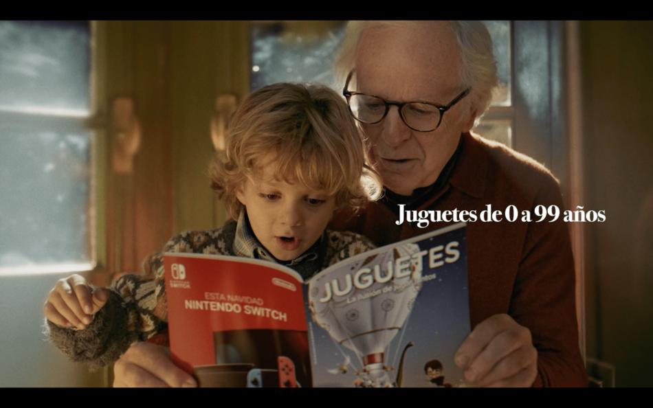 Homenaje de El Corte Inglés y la especial relación entre abuelos y nietos