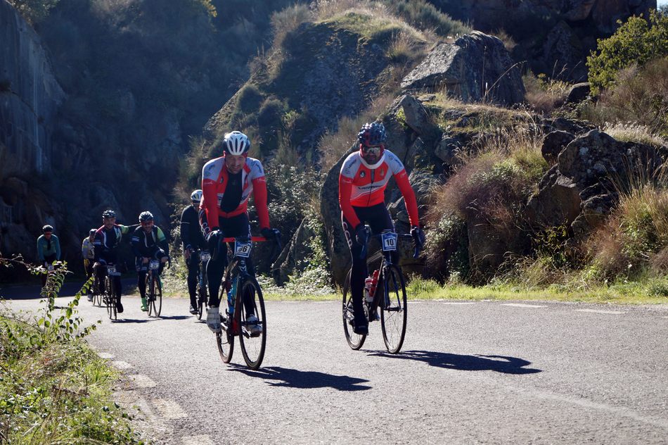 Subida del puerto del Salto de Saucelle / FOTOS: ANDRÉS MEDINA DEL ARCO