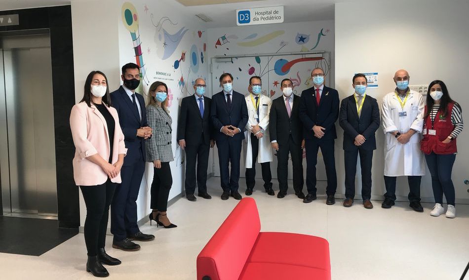 Inauguración de la zona de oncología pediátrica del nuevo Hospital Universitario de Salamanca