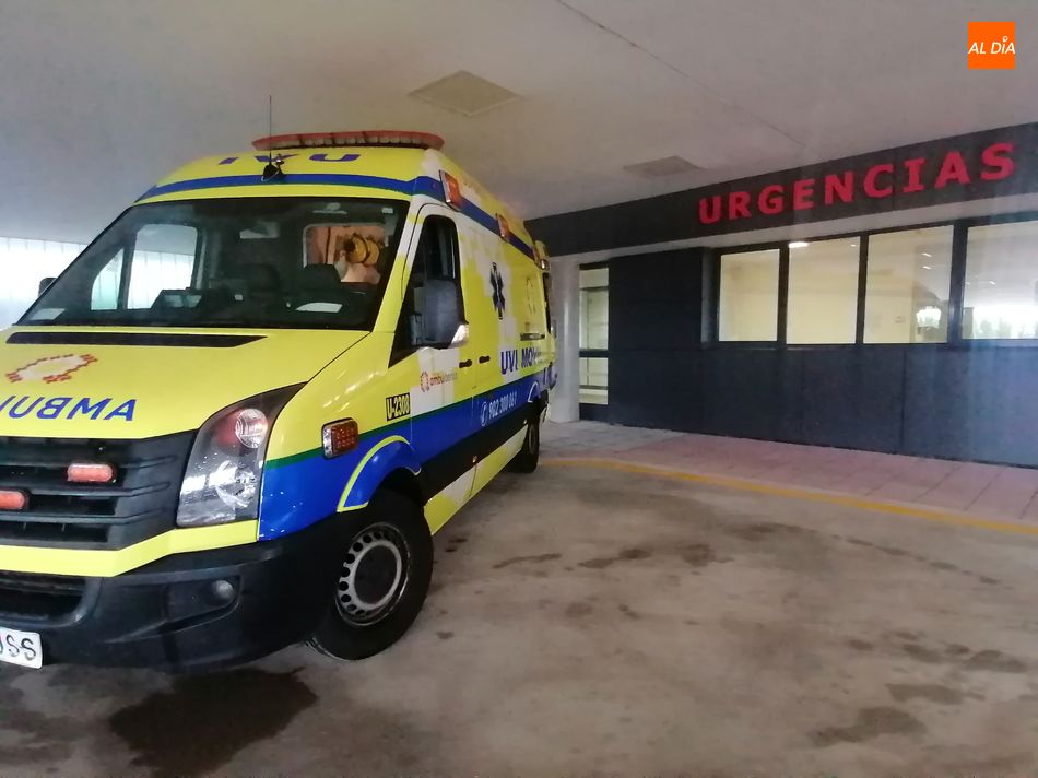 Foto de archivo de la entrada a Urgencias del nuevo Hospital