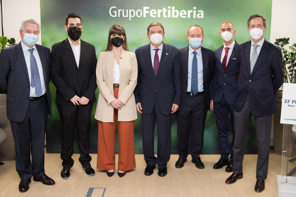 Entrega del Premio Fertiberia a la mejor tesis doctoral en temas agrarios. Foto: Ministerio de Agricultura