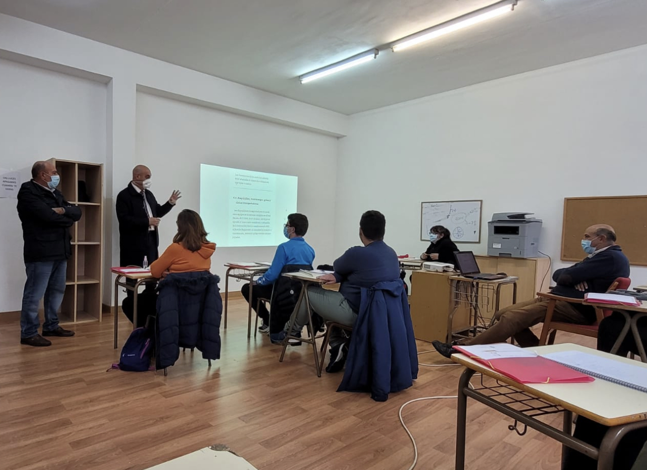 El Gerente provincial del ECyL visitaba hoy el Programa Mixto de Babilafuente
