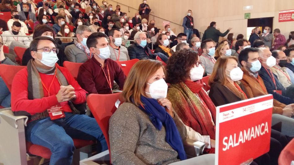 Socialistas salmantinos en el congreso celebrado en Burgos - PSOE Salamanca