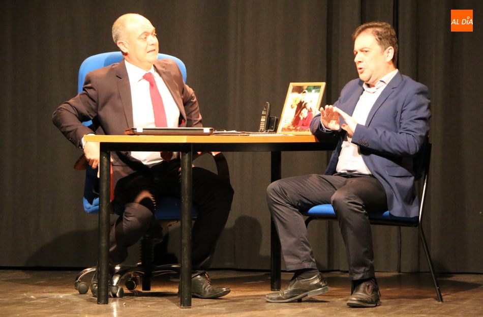 El crédito, de la compañía Imperio Teatro, fue la última repreentacióin del certamen en la edición de 2020 / CORRAL