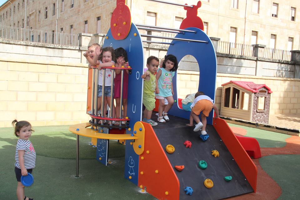 Foto de archivo, anterior a la pandemia, del centro infantil de San Agustín, uno de los promotores de esta asociación