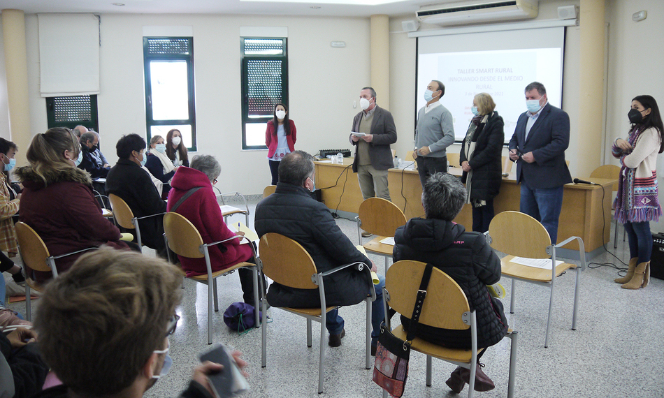 Participantes en el taller organizado por Regtsa en Carbajosa