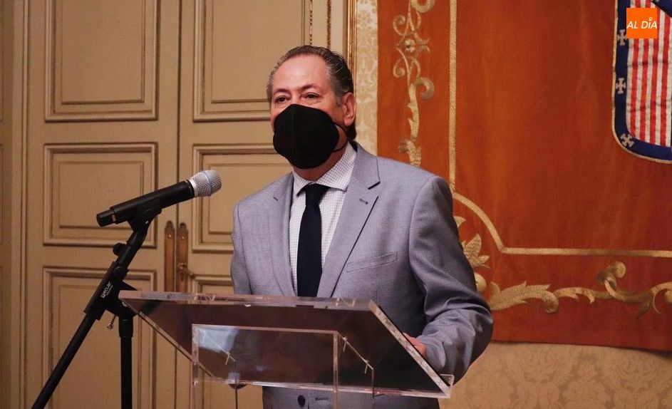 Rueda de prensa del concejal de Protección Ciudadana, Fernando Carabias. Foto de Guillermo García