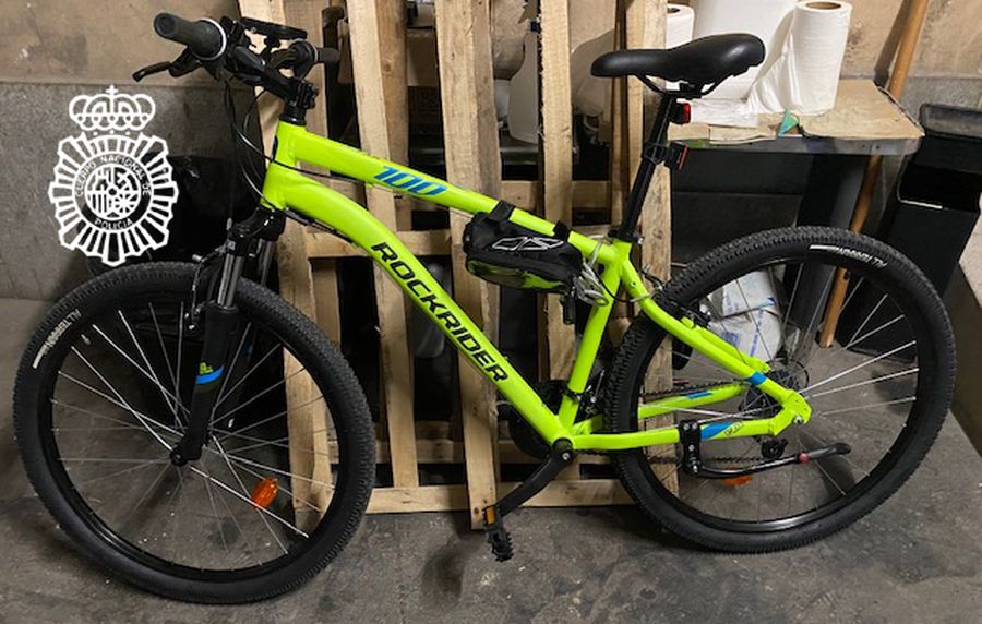 Bicicleta robada que pudo ser recuperada