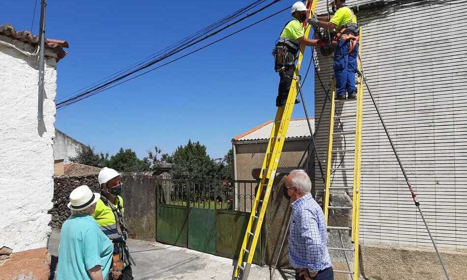 Imagen correspondiente a la instalación en Barruecopardo