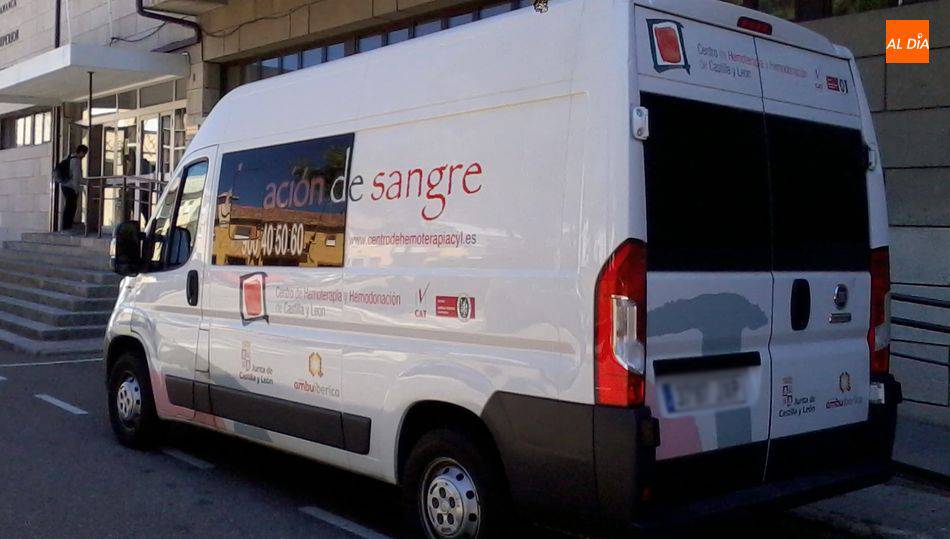 Calendario de la unidad móvil de donación de sangre