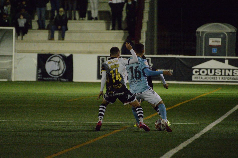 Íñigo Muñoz, ante el filial del Celta / Guillermo García