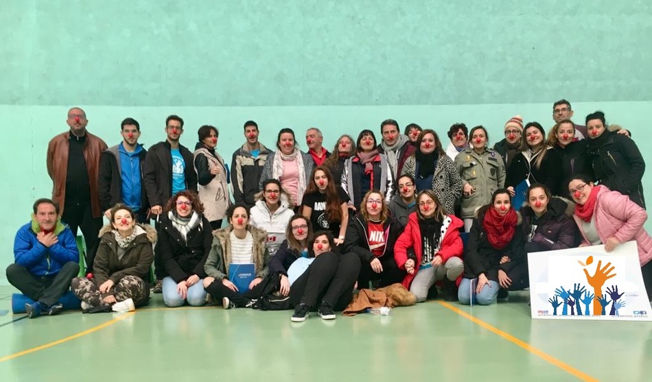 Voluntariado de Aspace Castilla y León. Foto de archivo