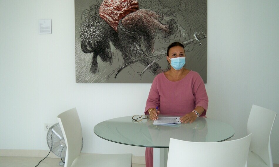 Mari Cruz Gacho, concejala de Bienestar Social.