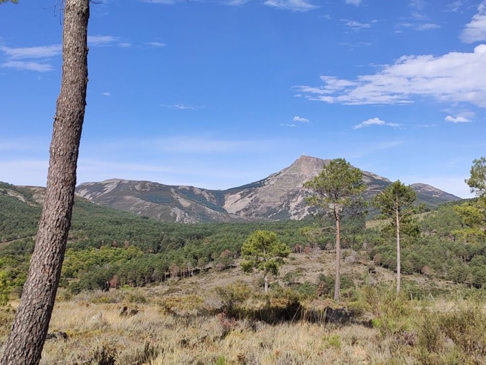 Vista de la Peña de Francia desde la Ruta del Bosque en La Alberca (Salamanca). - EUROPA PRESS