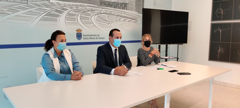 Presentación del programa mixto que creará el comedor social - Ayto. Santa Marta