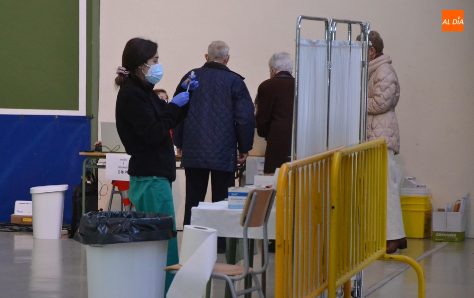 Foto de archivo de una de las vacunaciones recientes en Ciudad Rodrigo