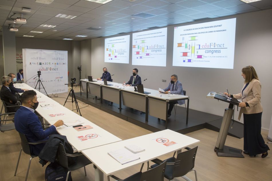 Inauguración del Congreso de Educación Financiera del proyecto Edufinet