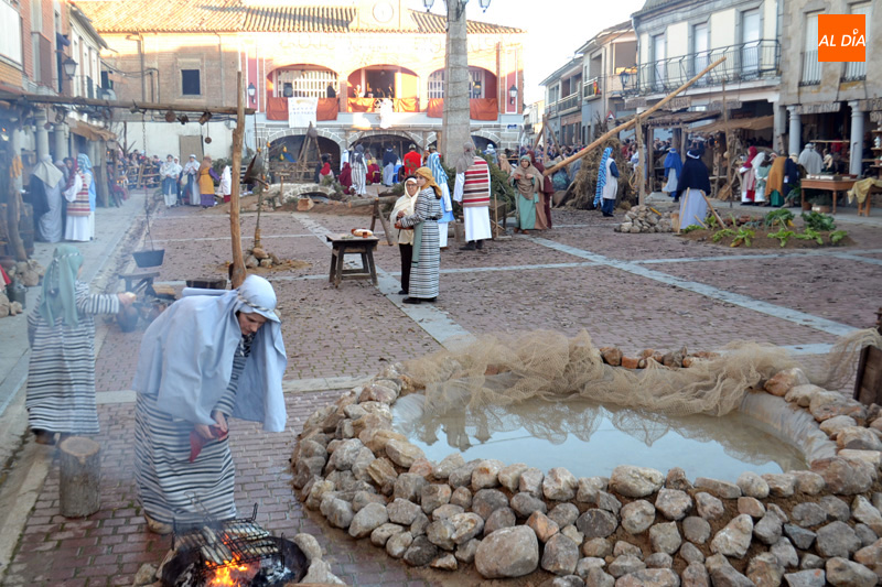 El Belén viviente de Santiago de la Puebla tendrá presencia en los circuitos provinciales. Archivo
