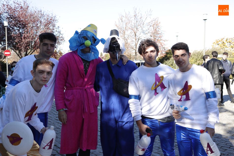  La alegría universitaria vuelve a las calles salmantina con las Fiestas de Ciencias, Químicas y Biología