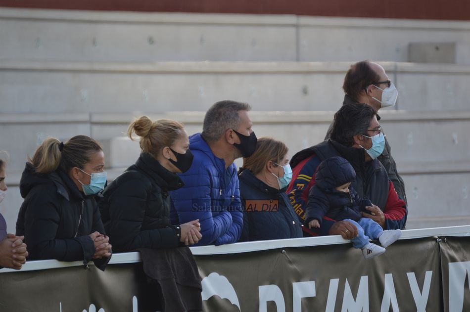  Sigue la presencia de público en cualquier partido que se juega en Salamanca