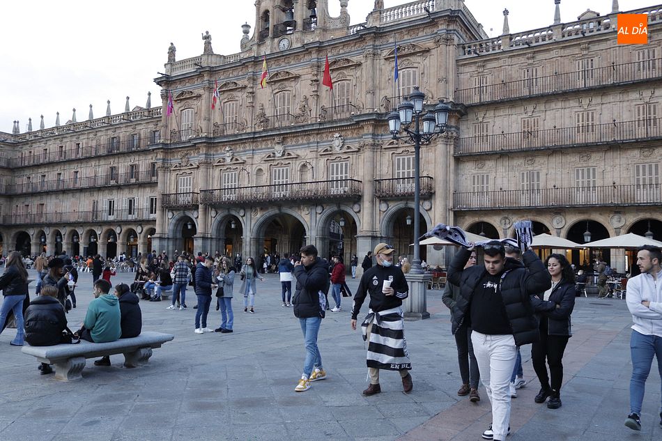  Animado sábado en Salamanca antes de la llegada del frío