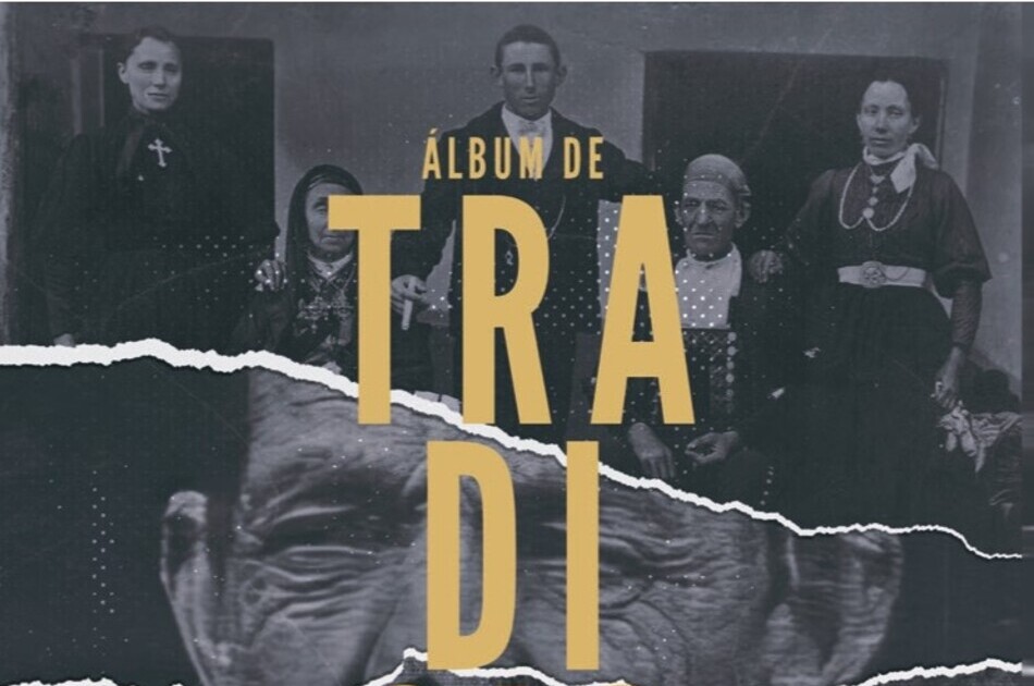 Imagen de la cubierta del libro Álbum de Tradiciones, editado por Diputación