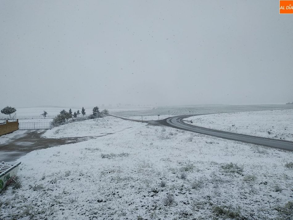 Imagen de archivo de una nevada del pasado invierno en Salamanca