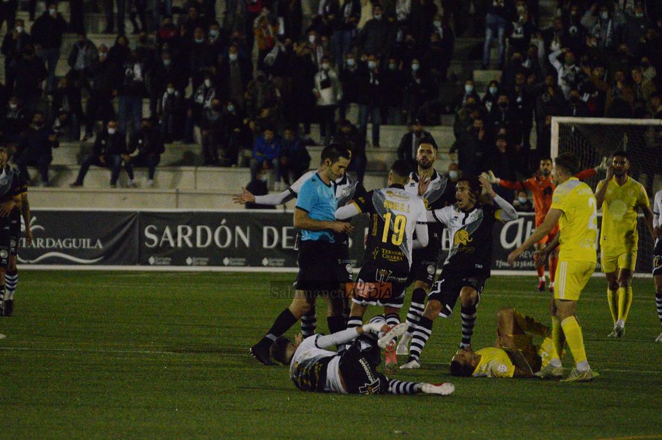 Protestas de los jugadores de Unionistas / Guillermo García