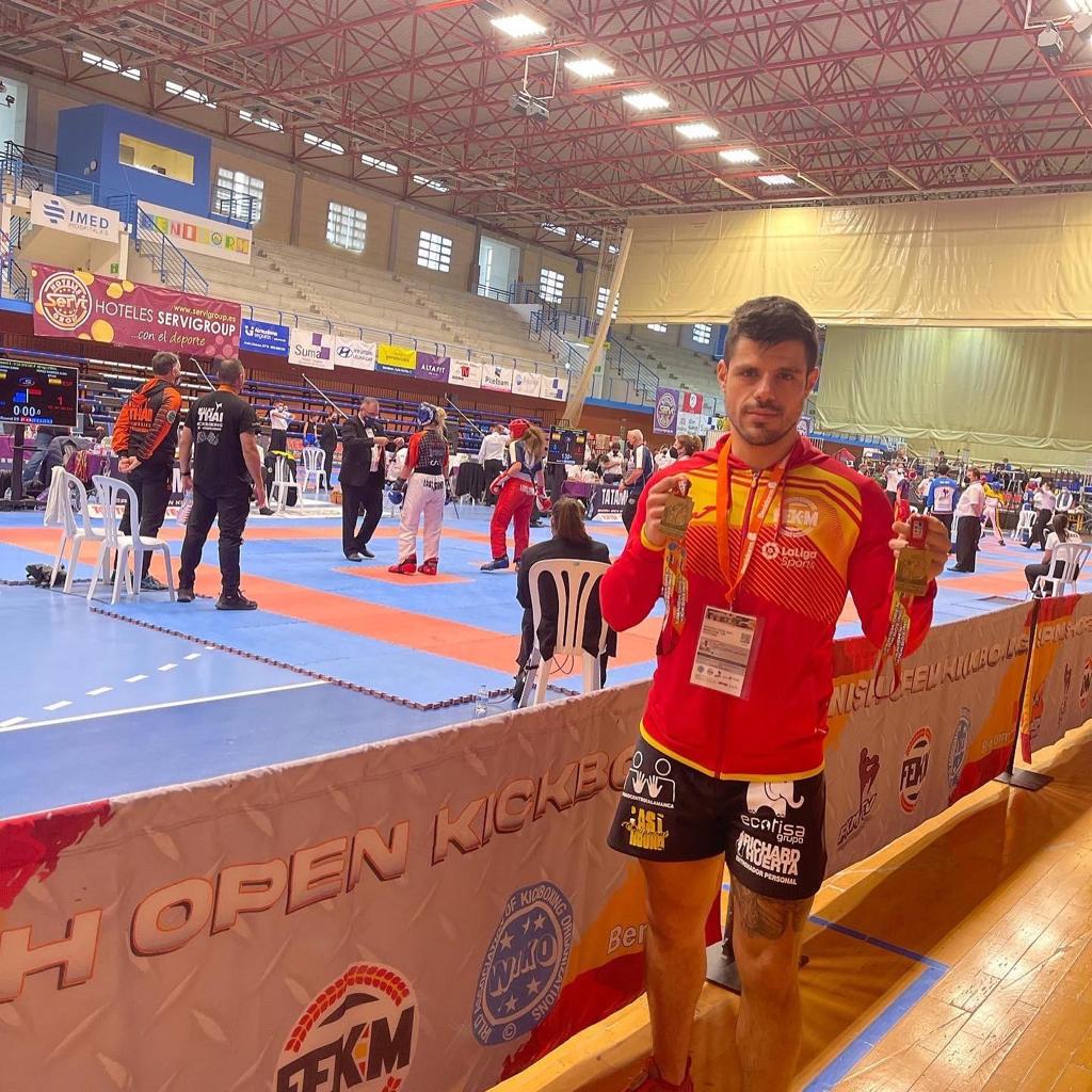 Richard Huerta, único representante de El Templo, logró dos oros