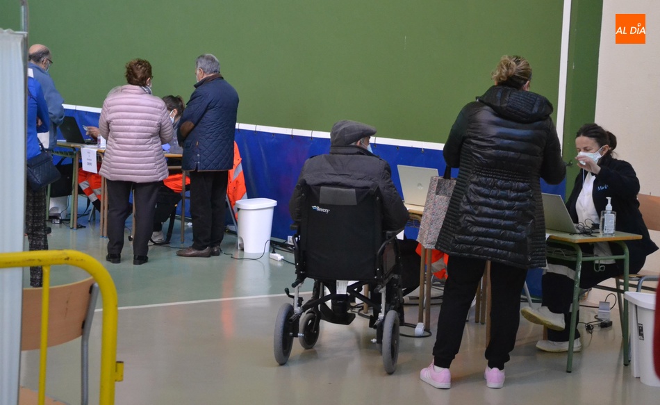 Foto de archivo de una de las vacunaciones en Ciudad Rodrigo