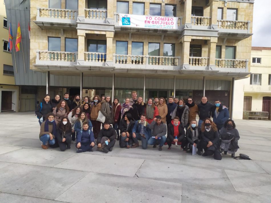 Visita de los alumnos del master de la USAL - Ayto.Guijuelo