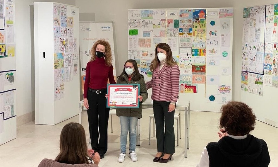 Clausura del certamen de dibujo. Foto: @AnaSuarezcs