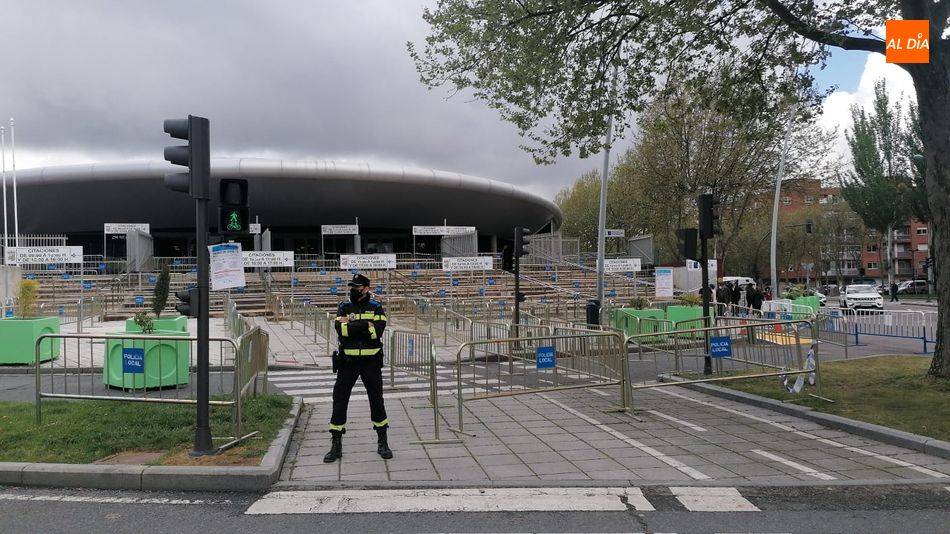 El Multiusos Sánchez Paraíso se reabre este sábado como vacunódromo. Foto de archivo