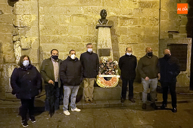 La Hermandad de Cofradías conmemoraba el 54 aniversario del fallecimiento de Agustín Martínez Soler
