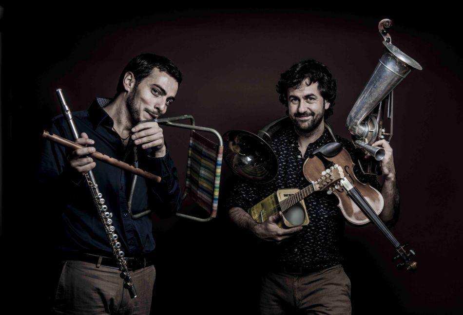 El grupo Fetén Fetén ofrece mañana en el Liceo el espectáculo musical ?El mágico planeta de los instrumentos insólitos?