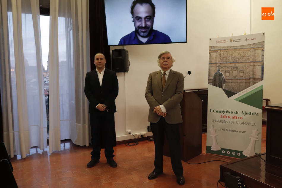 Inauguración del Congreso de Ajedrez Educactivo, este viernes. Foto: Guillermo García