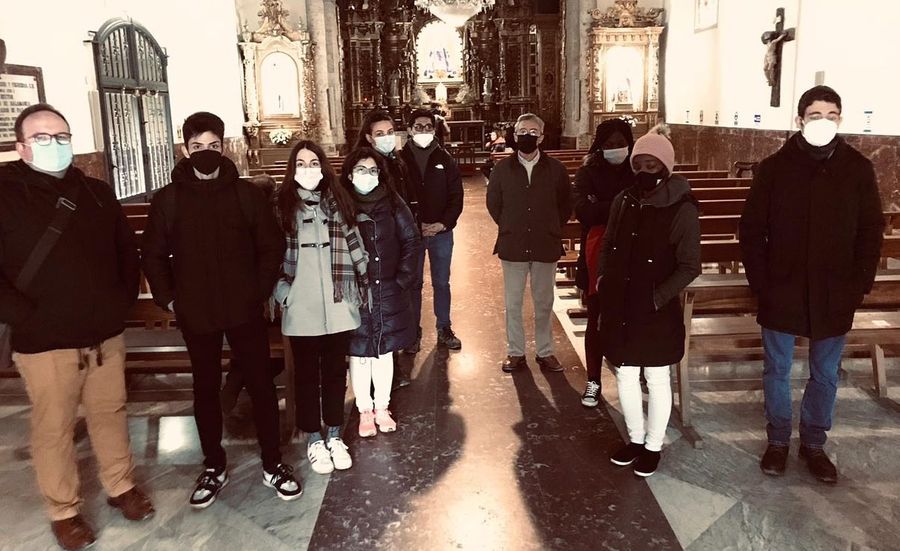 Algunos integrantes de la Delegación Diocesana de Pastoral Universitaria en una actividad de este curso. Foto de Pastoral Universitaria