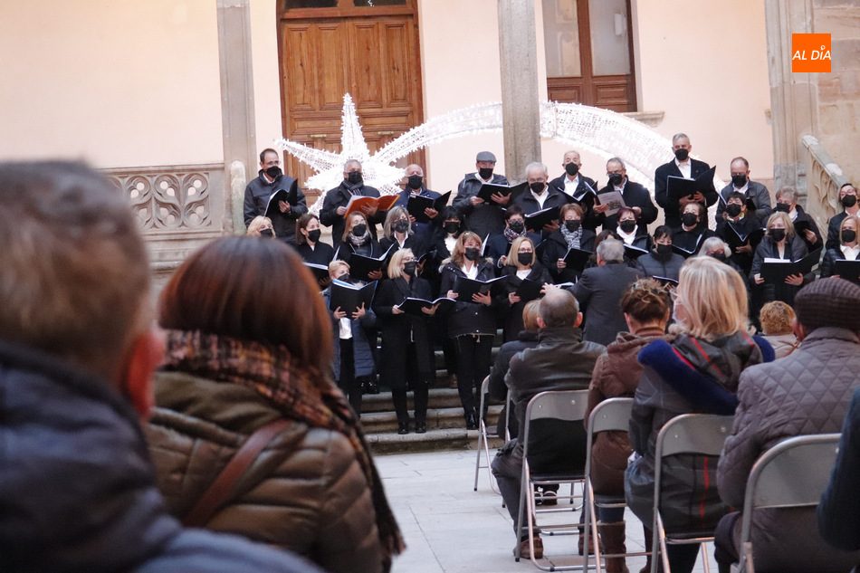 Concierto de villancicos en el Palacio de La Salina. Foto: Guillermo García